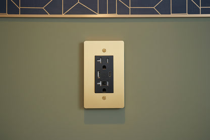 The Brass Outlet ( 1-gang)