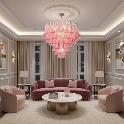 ROSELINE French Glass Chandelier