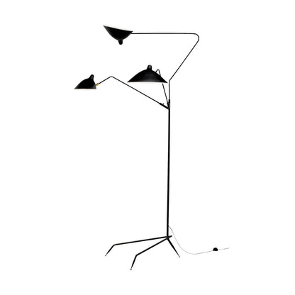 Linea Noir Minimalist Floor Lamp