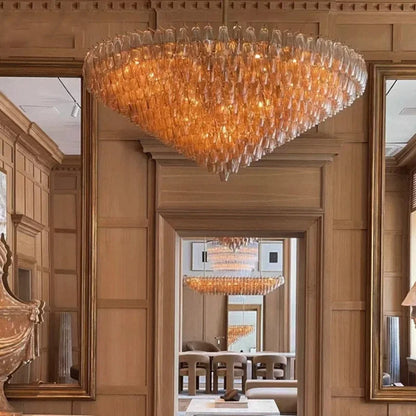 Aurelia Glass Chandelier