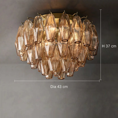 Aurelia Glass Chandelier