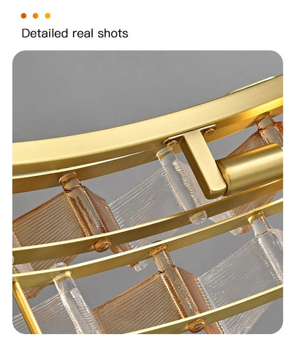 Marbella Blue Orbit Chandelier