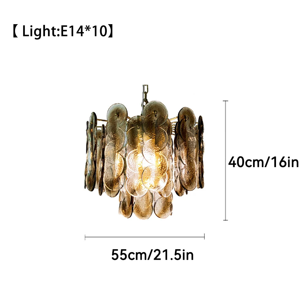 Flatbush Glass Chandelier