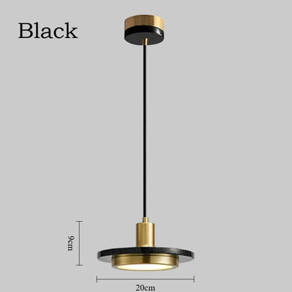 Postmodern Marble Pendant