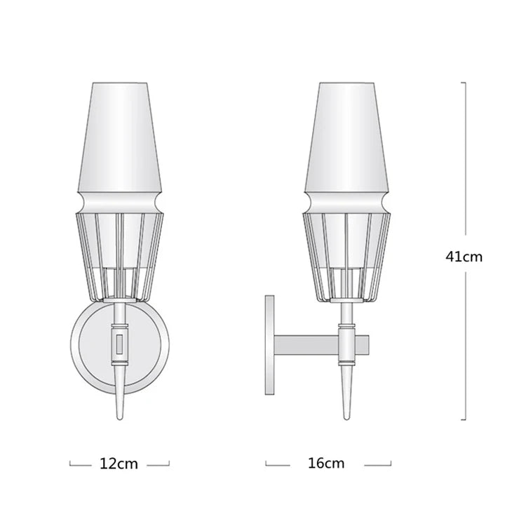 Regalia Prism Brass Wall Sconce