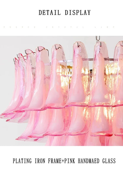 ROSELINE French Glass Chandelier