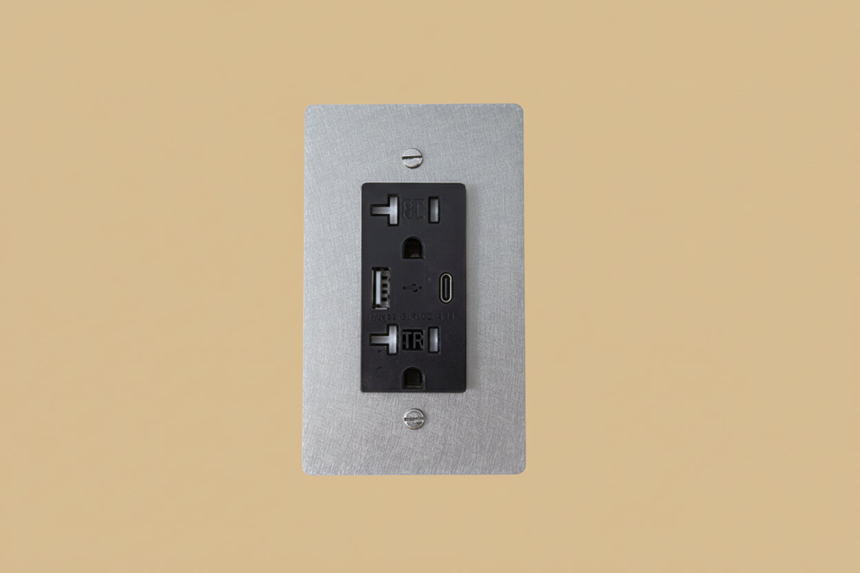 The Brass Outlet ( 1-gang)