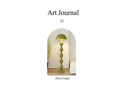 CHAMPELLA Macaron Mushroom Floor Lamp