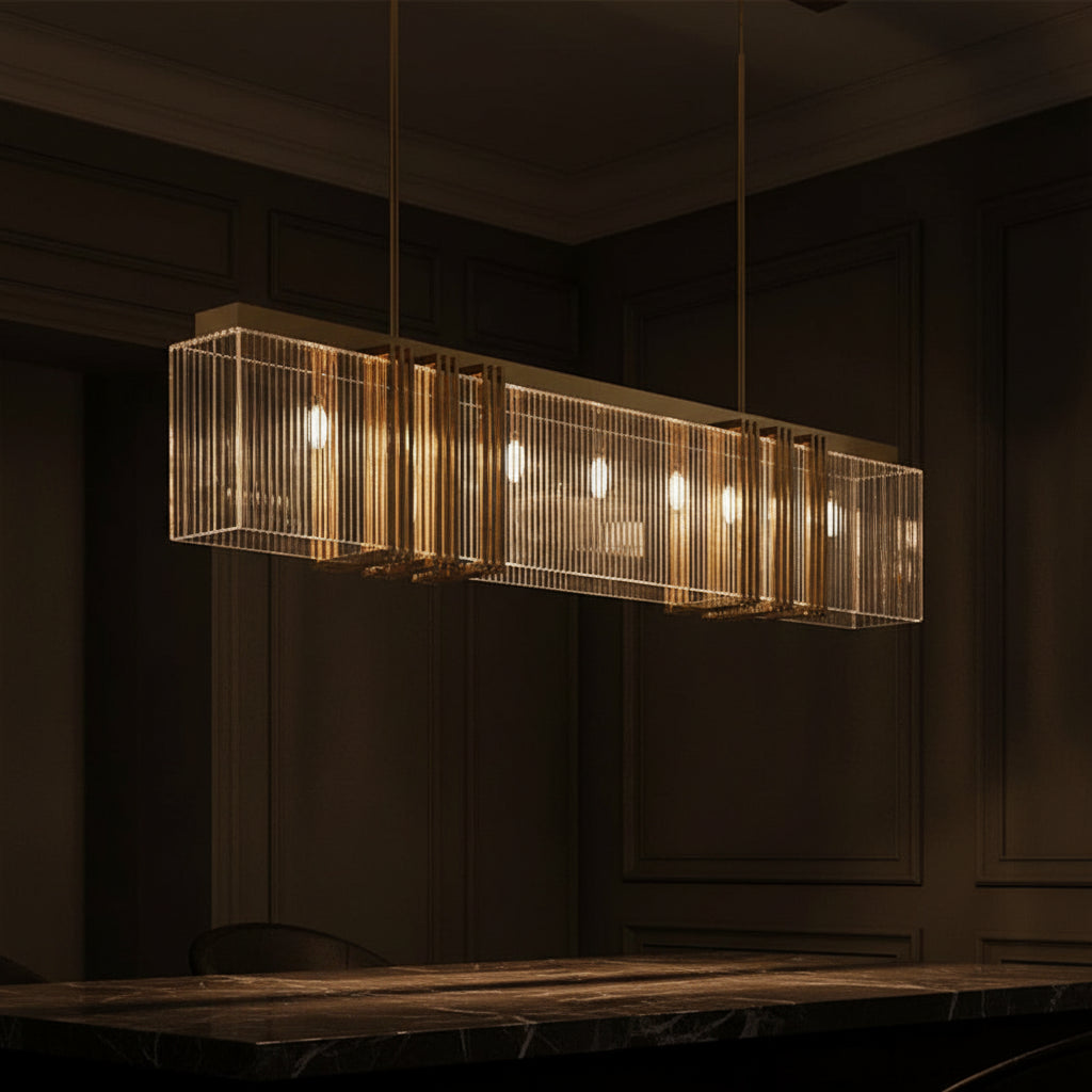 Crystal Horizon Pendant  Chandelier