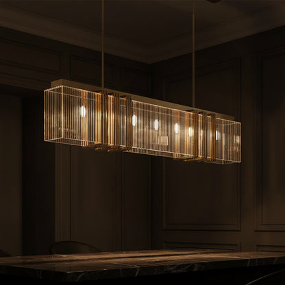 Crystal Horizon Pendant  Chandelier