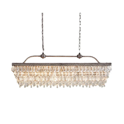 Retro Vintage Crystal Chandelier