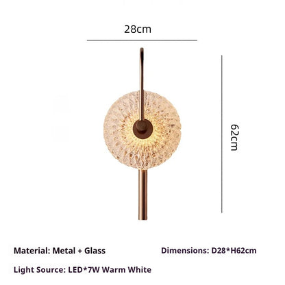 Crysdena Crystal  Wall Light