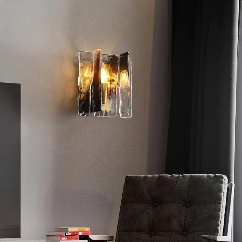 VETRIANA Art Glass Copper Pendant Light