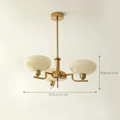 BOLLICINA Glass Globe Cluster Chandelier