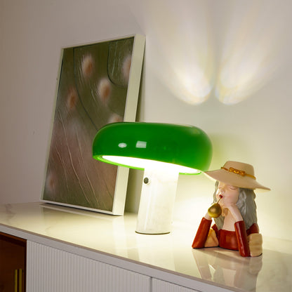 Luna Marble Lamp – Italian Carrara Marble Designer Table Lamp
