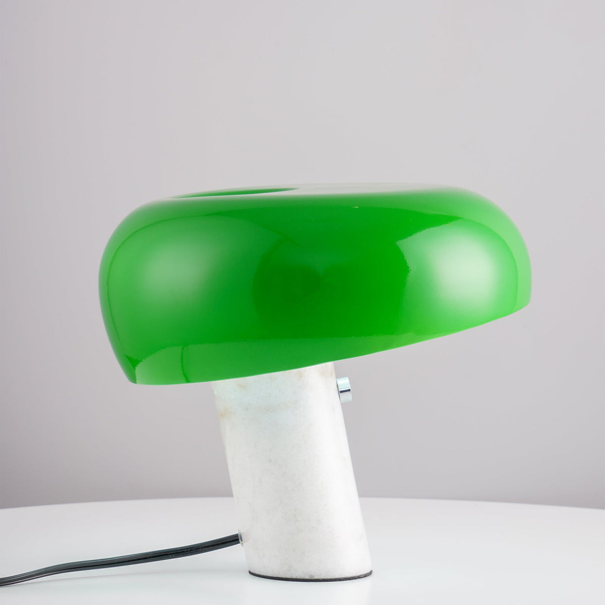 Luna Marble Lamp – Italian Carrara Marble Designer Table Lamp
