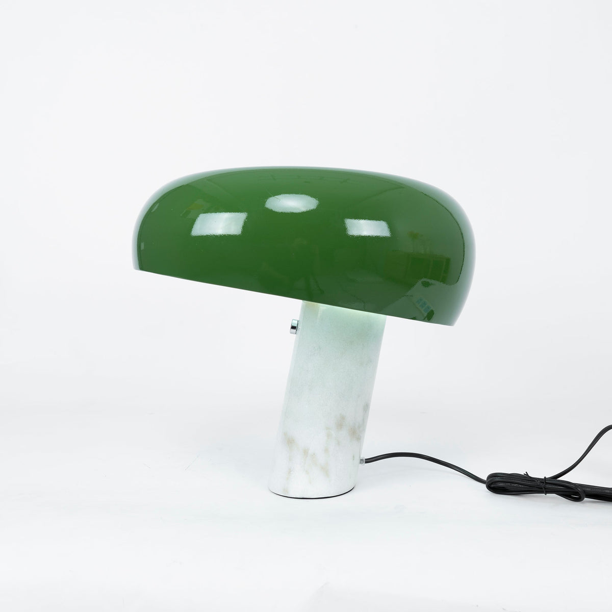 Luna Marble Lamp – Italian Carrara Marble Designer Table Lamp