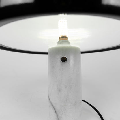Luna Marble Lamp – Italian Carrara Marble Designer Table Lamp