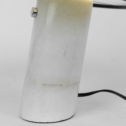 Luna Marble Lamp – Italian Carrara Marble Designer Table Lamp