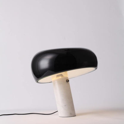 Luna Marble Lamp – Italian Carrara Marble Designer Table Lamp