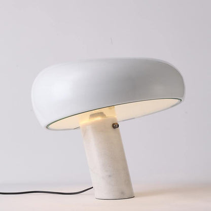 Luna Marble Lamp – Italian Carrara Marble Designer Table Lamp