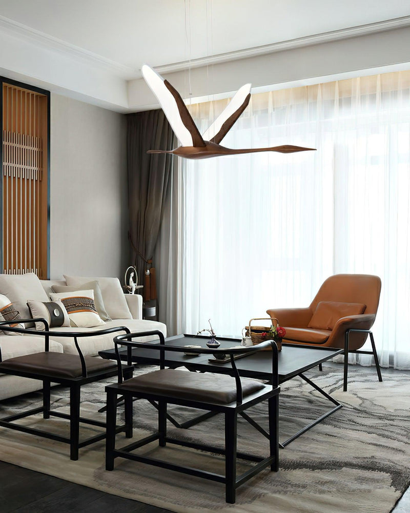 Soaring Crane Luxury LED Chandelier