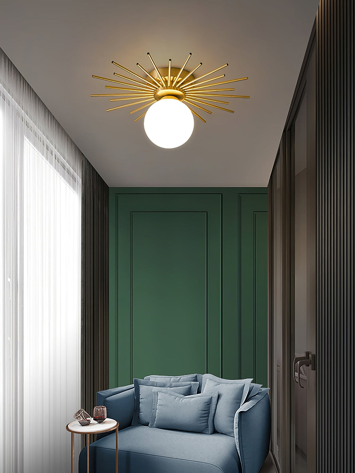 Starburst Ceiling Light