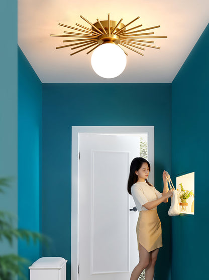 Starburst Ceiling Light