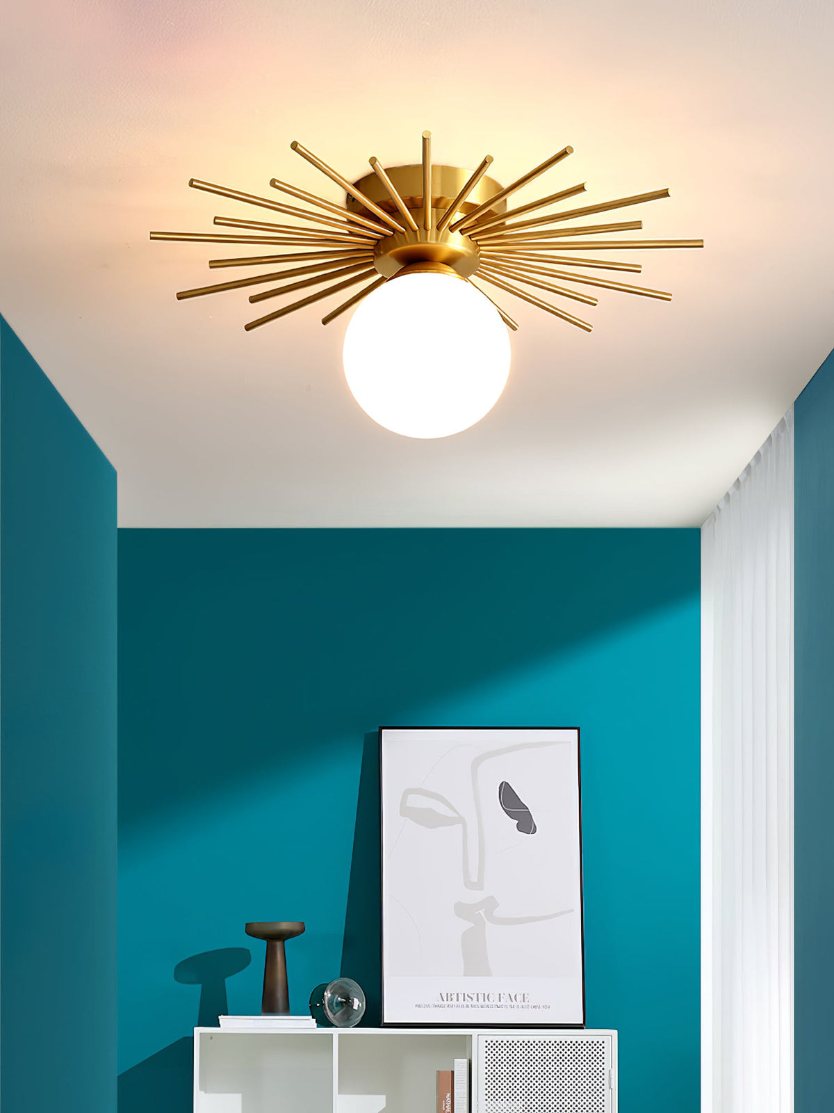 Starburst Ceiling Light