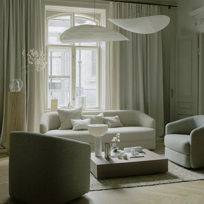 Aether Twist Fabric Pendant Light
