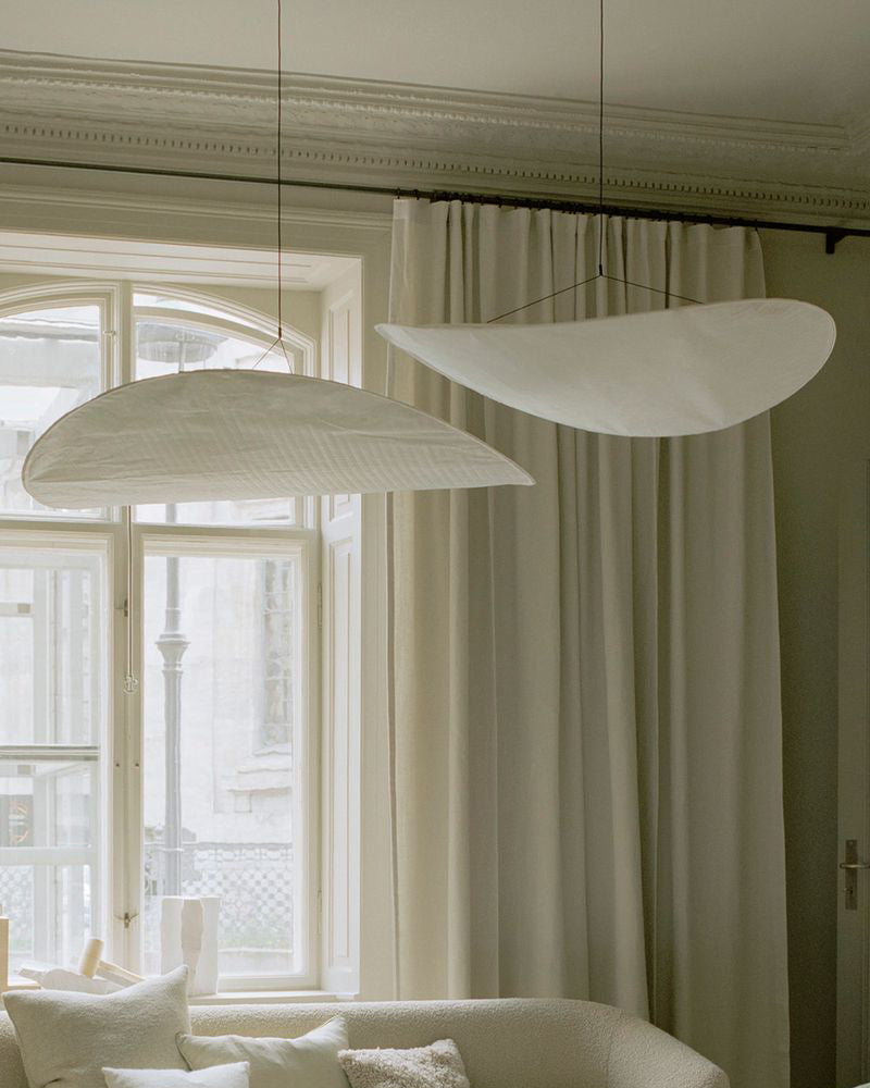 Aether Twist Fabric Pendant Light