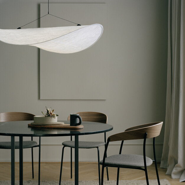 Aether Twist Fabric Pendant Light