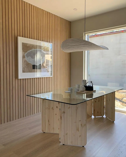 Aether Twist Fabric Pendant Light