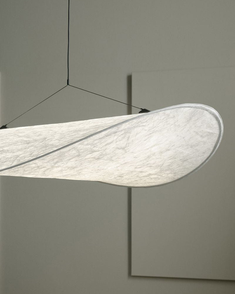 Aether Twist Fabric Pendant Light