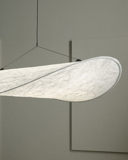 Aether Twist Fabric Pendant Light