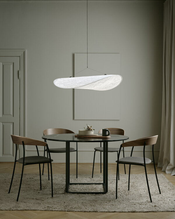 Aether Twist Fabric Pendant Light
