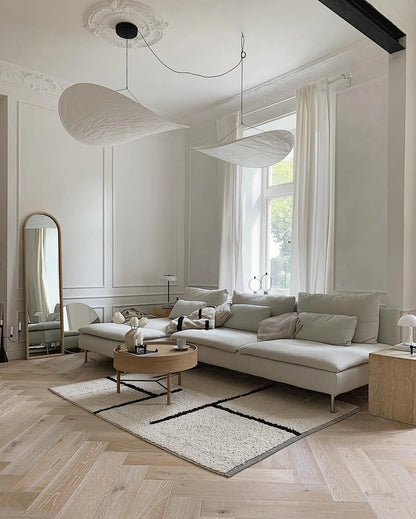 Aether Twist Fabric Pendant Light