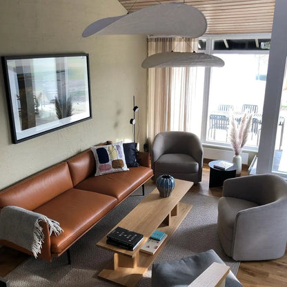 Aether Twist Fabric Pendant Light