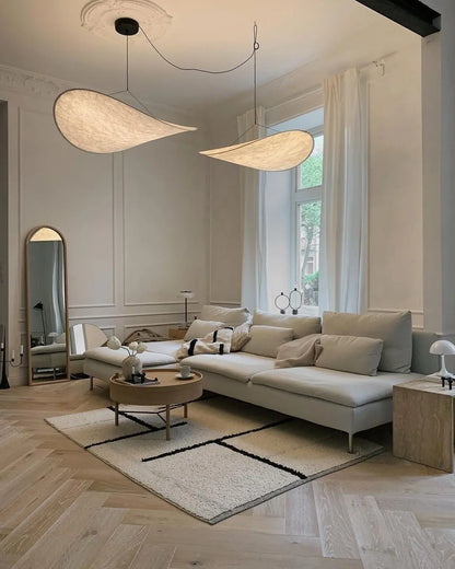 Aether Twist Fabric Pendant Light