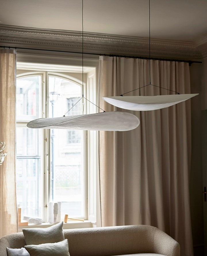 Aether Twist Fabric Pendant Light