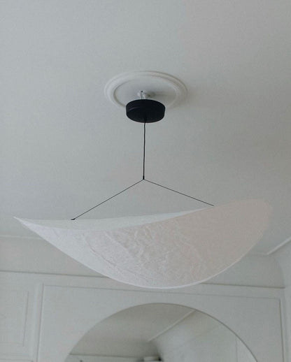 Aether Twist Fabric Pendant Light