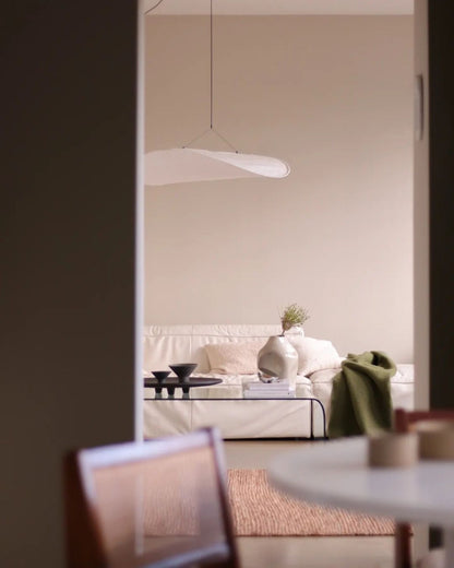 Aether Twist Fabric Pendant Light