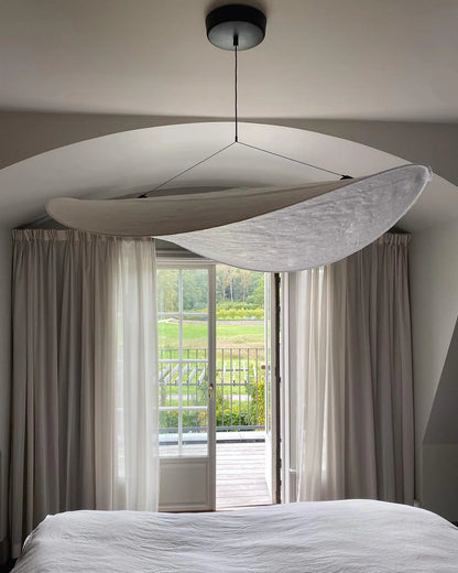 Aether Twist Fabric Pendant Light