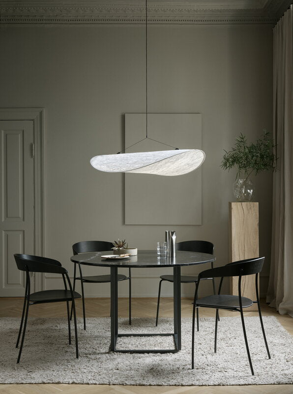 Aether Twist Fabric Pendant Light