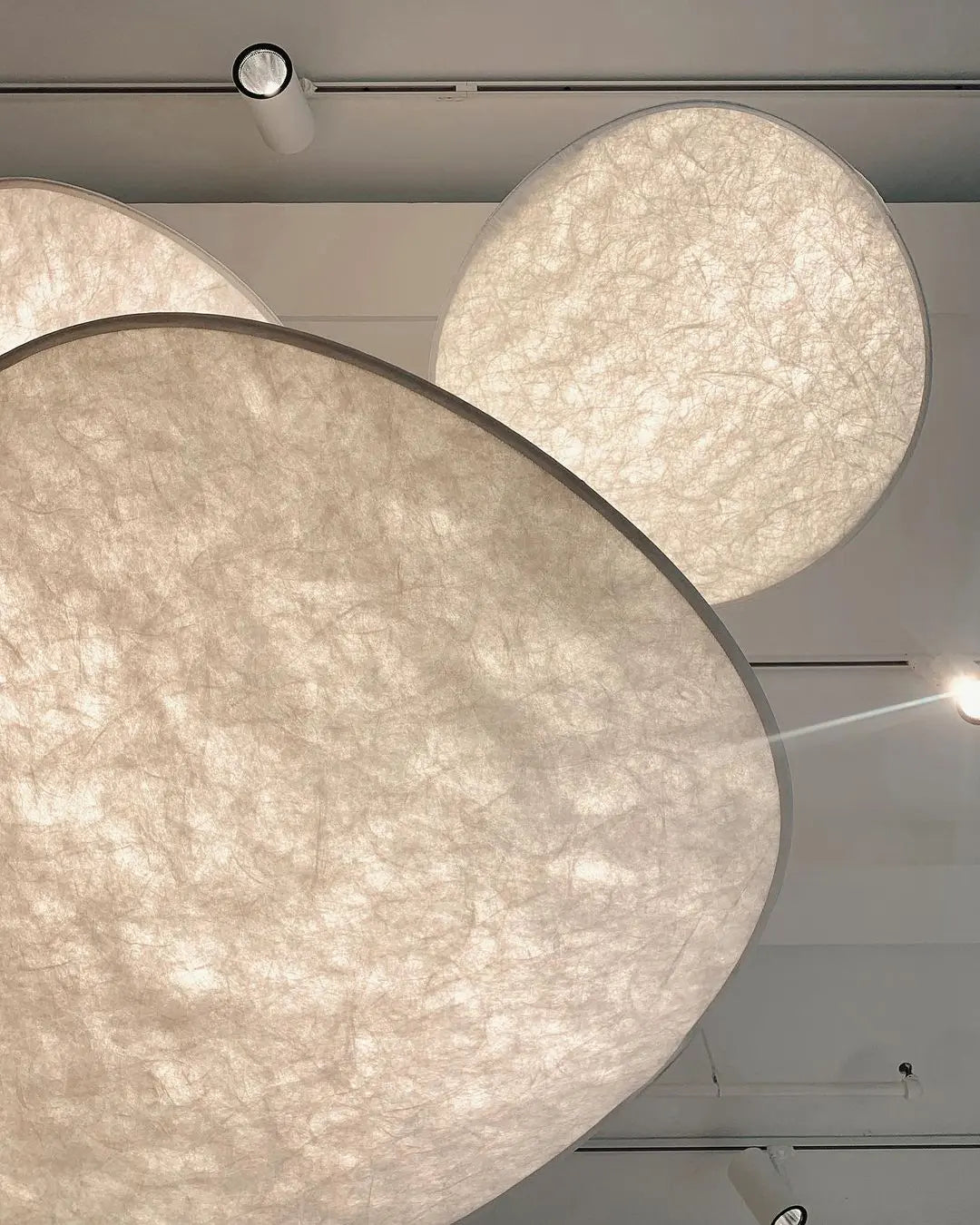 Aether Twist Fabric Pendant Light