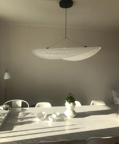 Aether Twist Fabric Pendant Light