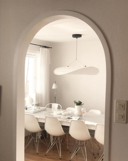 Aether Twist Fabric Pendant Light