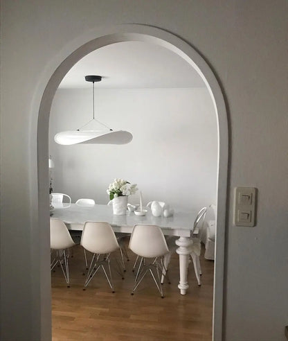 Aether Twist Fabric Pendant Light