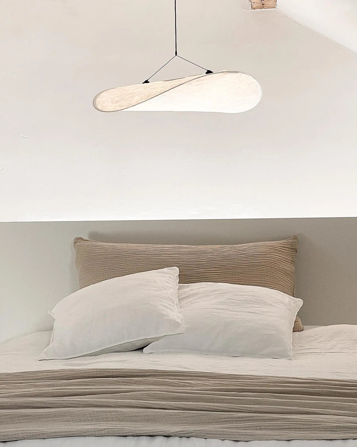 Aether Twist Fabric Pendant Light