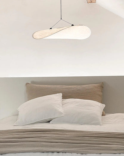 Aether Twist Fabric Pendant Light